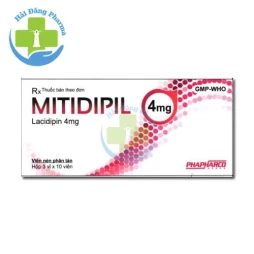 Mitidipil 4mg - Hộp 3 vỉ x 10 viên